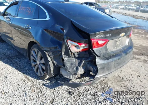 2016 Chevrolet Malibu Premier from USA, damaged, VIN 1G1ZH5SX0GF187845